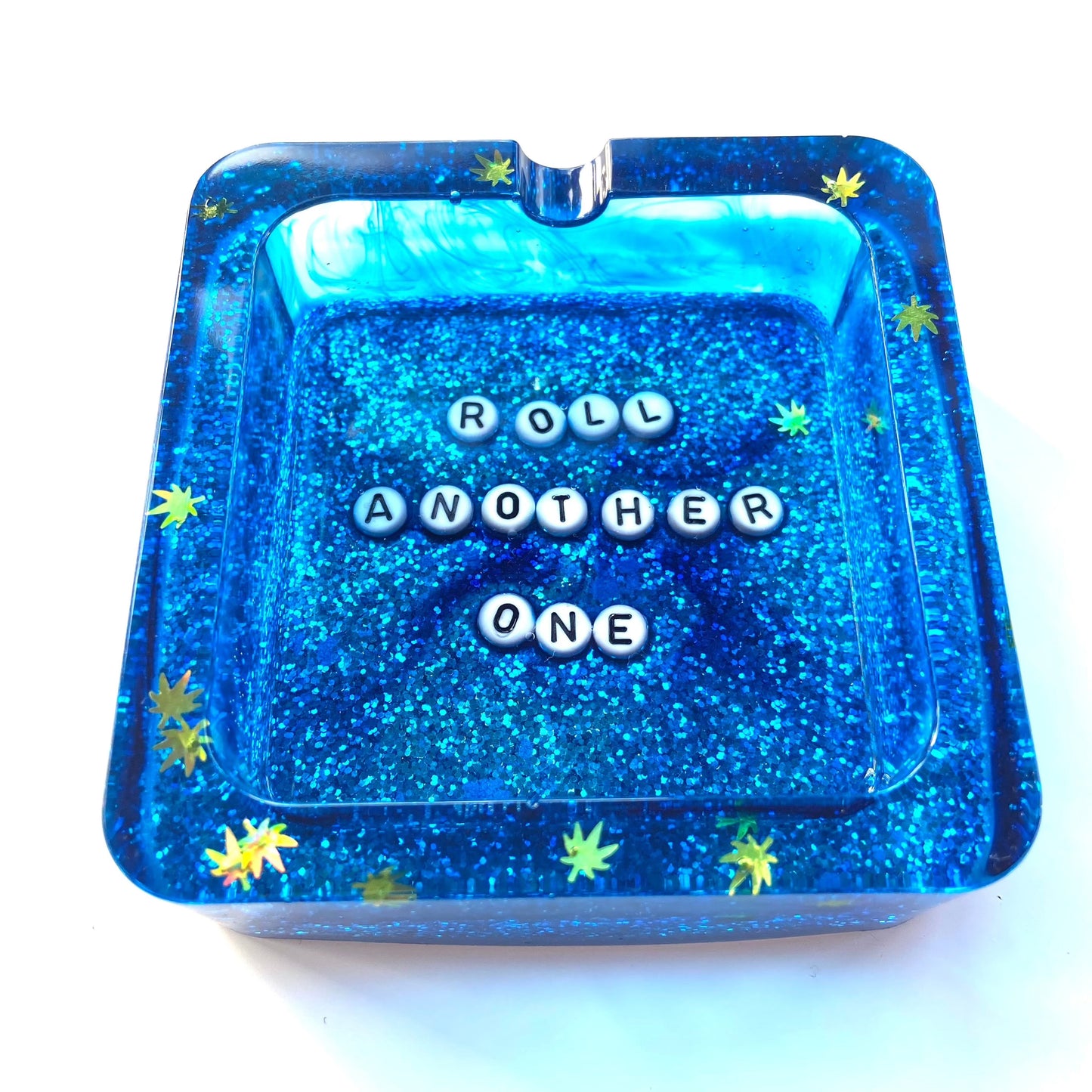 Personalised “Roll another one” Viral Epoxy Resin Ashtray by ResinByEmilyGB