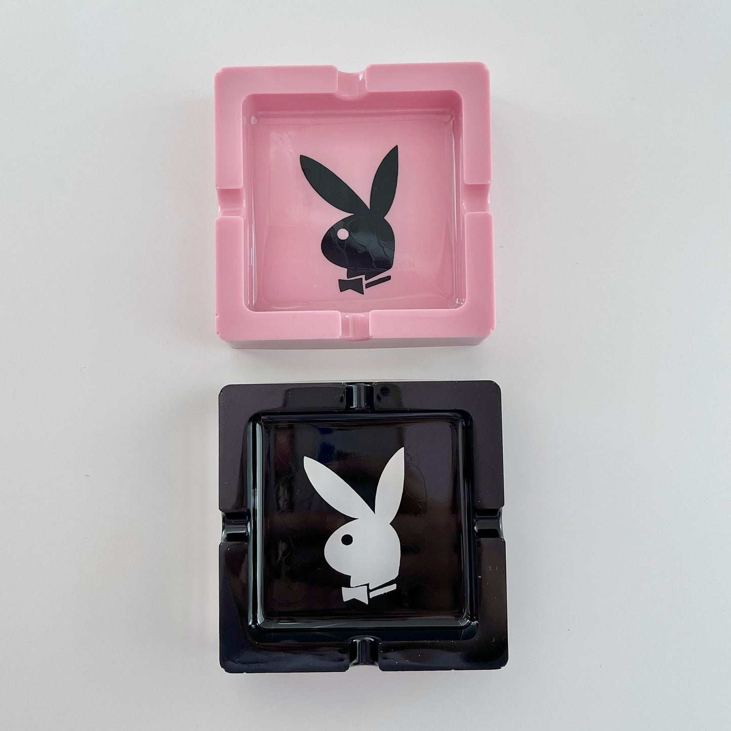 Bunny Epoxy Resin Ashtray Handmade Vinyl Decal