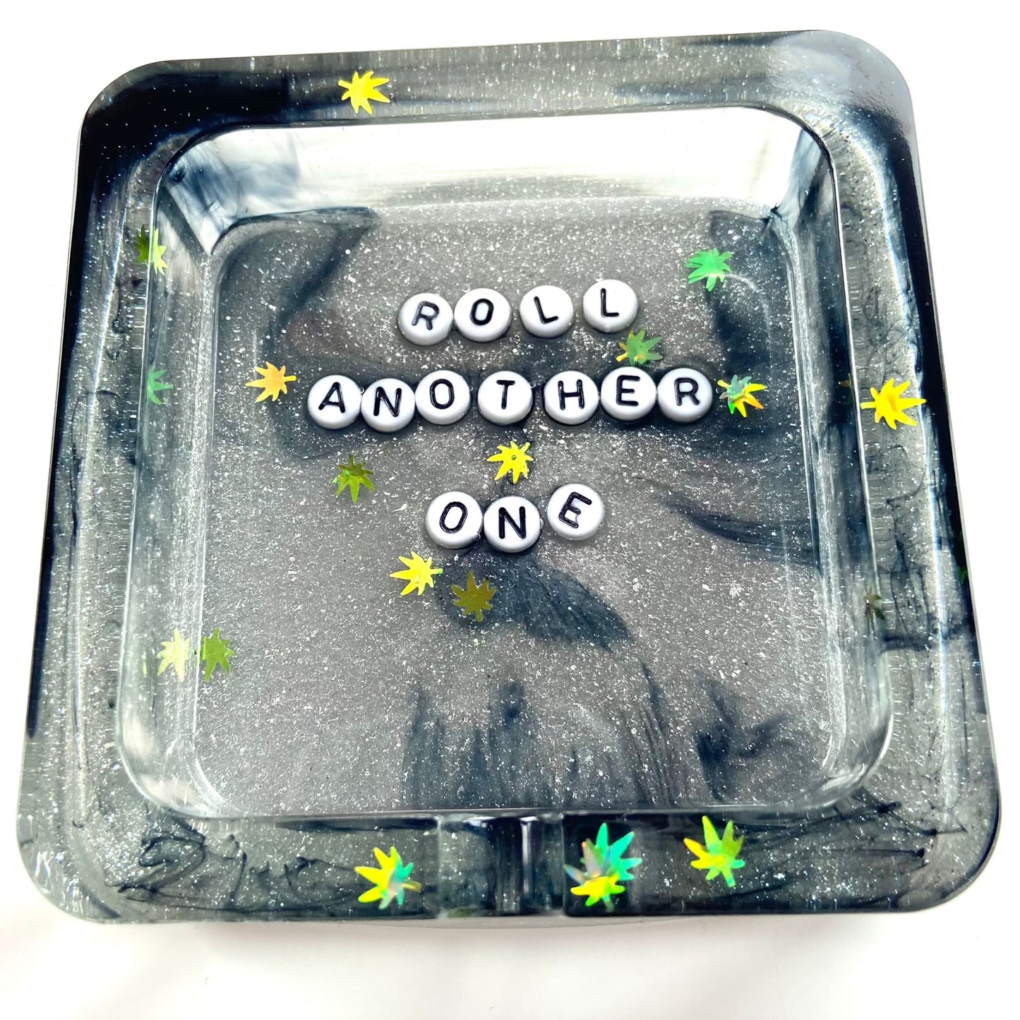 Personalised “Roll another one” Viral Epoxy Resin Ashtray by ResinByEmilyGB