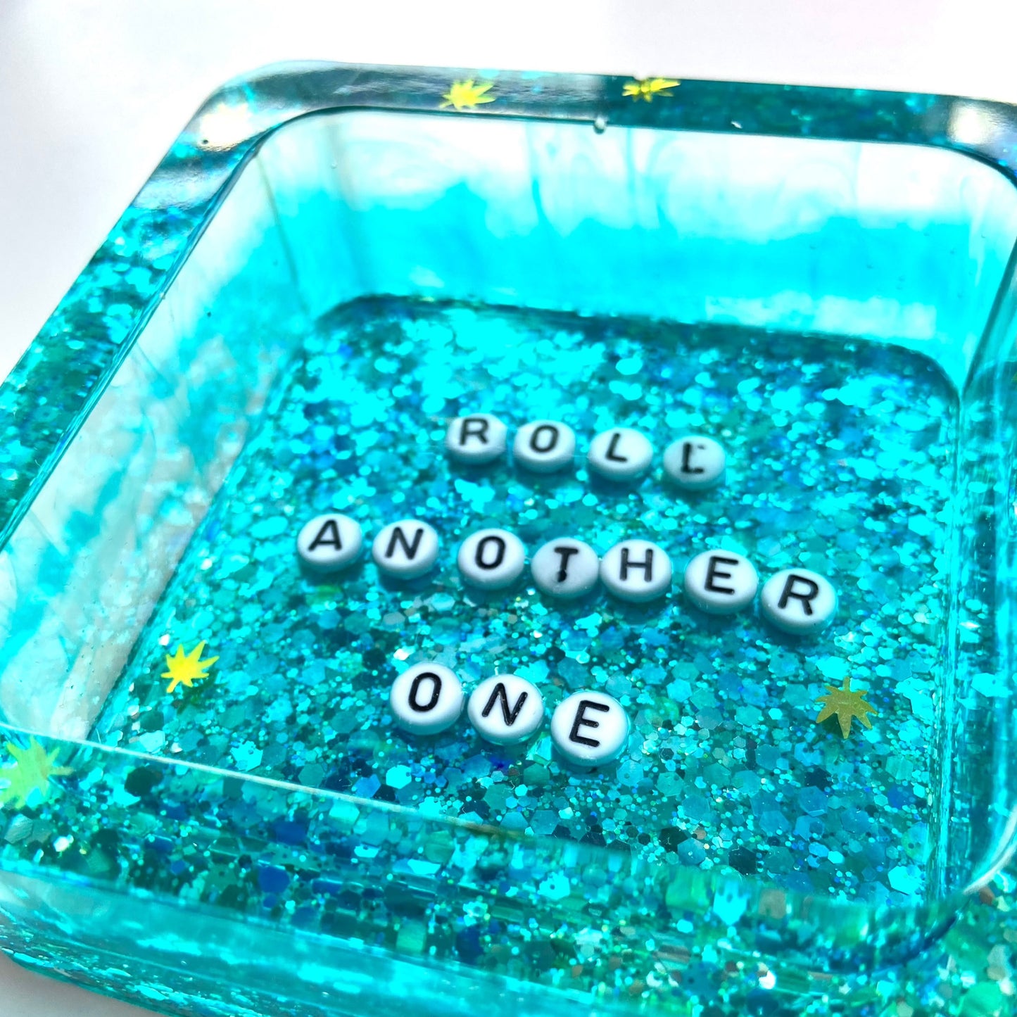 Personalised “Roll another one” Viral Epoxy Resin Ashtray by ResinByEmilyGB