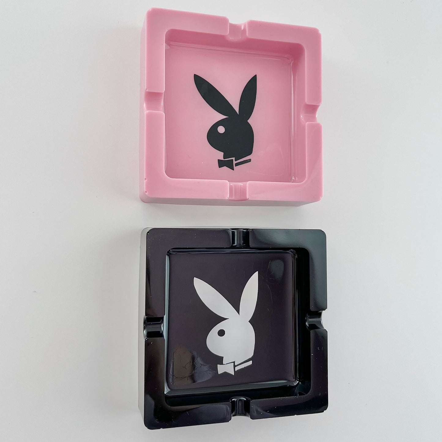 Bunny Epoxy Resin Ashtray Handmade Vinyl Decal